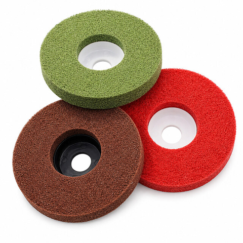 Non-Woven Flap Disc with Plastic Backing | Surface Conditioning Disc