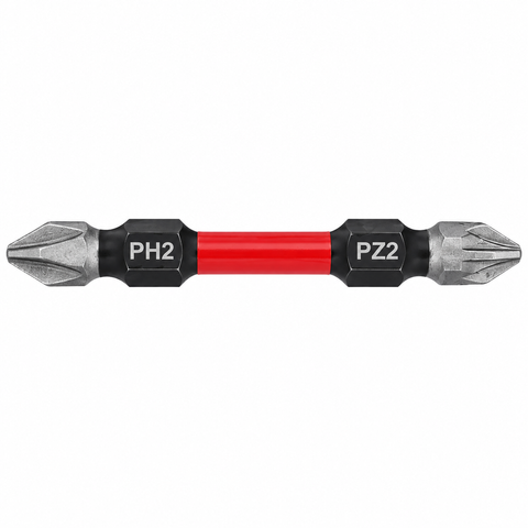 PH2 / PZ2 Double-Ended Impact Screwdriver Bit for Power Tools
