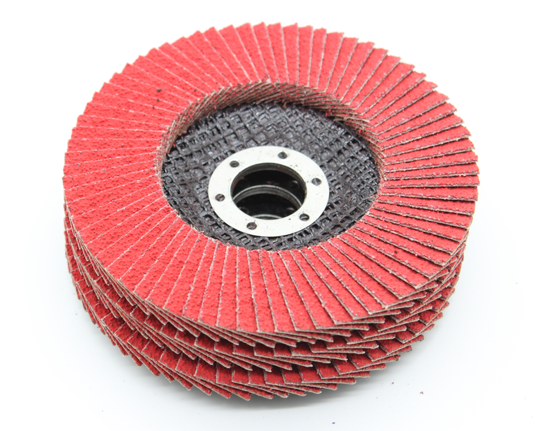 High-performance ceramic │ diameter 125 mm │ grain 60 │ for metal │ self-sharpening ceramic grit │ flap discs, grinding discs,