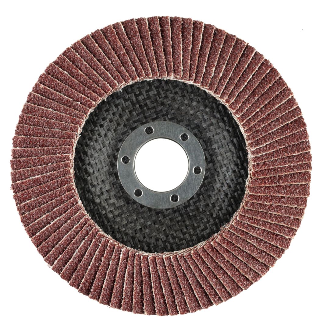 115X22.2mm Abrasive Grinding Flap Discs with Aluminum