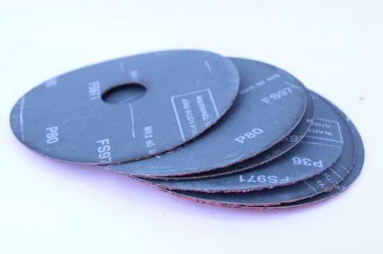 GC Abrasives 125X22.2mm Abrasive Fiber Grinding Disc with Super Ceramic