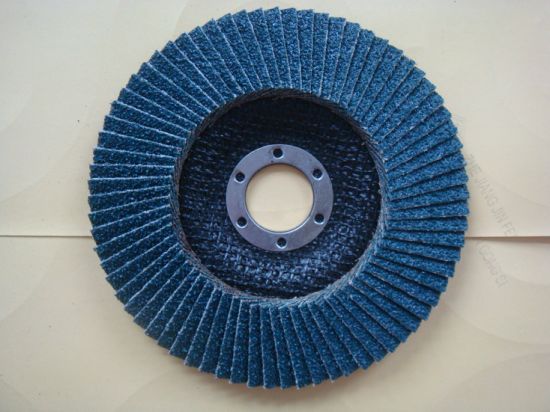 150 X 22.2mm Abrasive Grinding Flap Discs with Zirconium