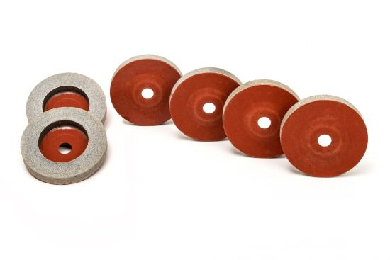 100*11*16mm a/O Red Non-Woven Polishing Wheel