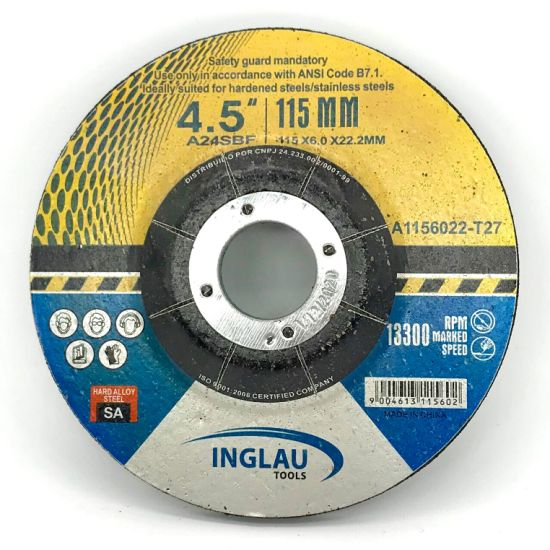 Cutting Disc, Steel Freehand Cut-off wheel - Depressed Center - 7" x 1/8" x 7/8" - T42