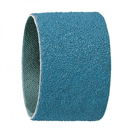 Coated Ceramic Spiral Band - P100 Grit - 2 in Width - 1/2 in Dia - 15000 Max RPM