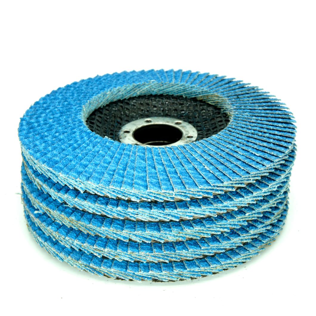 115X22.2mm Flap Discs with Fiberglass Backing