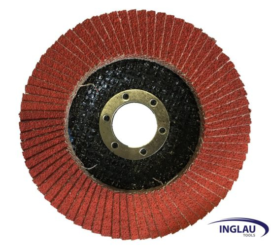 GC Abrasives Zirconium Flap Disc, 125 mm 80 Grit