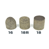 Abrasive Grinding Cone, Aluminum Oxide, 24190 rpm, 1-1/2 Diameter x 3" Thickness, 5/8"-11 Arbor, 24 Grit