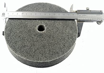 Metal polishing wheel 6" x 1" 7p Non woven abrasive wheel Nylon Fiber polishing wheel Abrasive disc