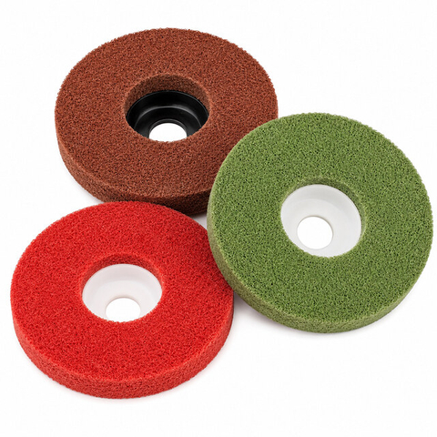 Non-Woven Flap Disc with Plastic Backing | Surface Conditioning Disc