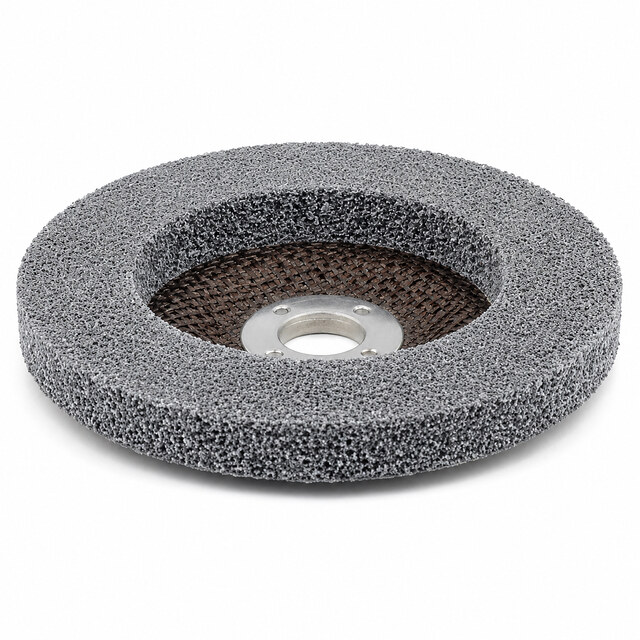 Unitized Fiberglass Backed Disc | Type 27 Non-Woven Deburring Disc