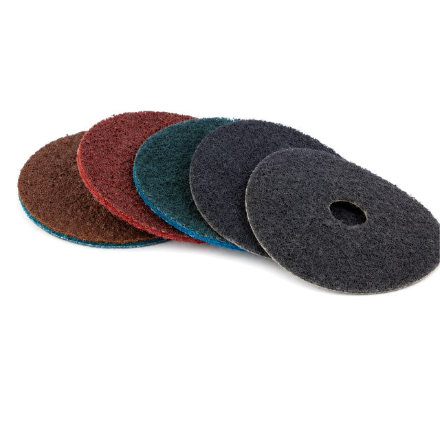1.5 Inch Mini Hook & Loop Surface Conditioning Disc for Precision Metal Polishing - Very Fine