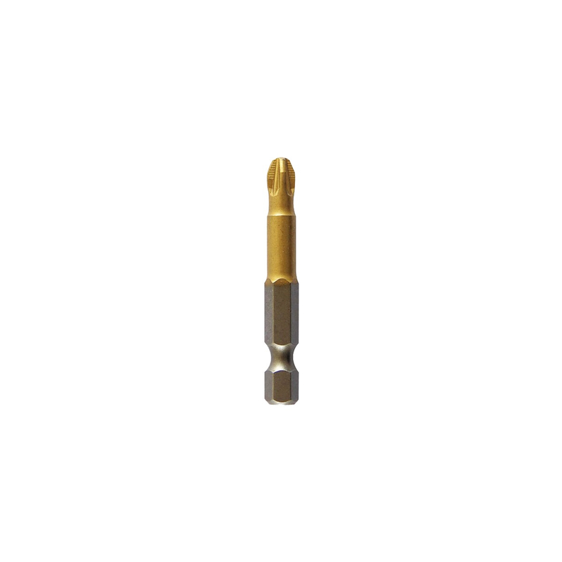 TiN Coated ACR Cold Forged Long PZ Pozidriv Power Bits