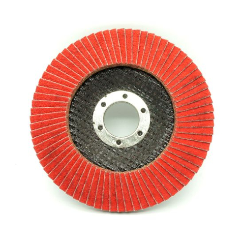 Flap Grinding Discs │ brown │ Ø 115 mm │ Mixpack (5 x grain 40/60/80/120 each) │ Standard │ Fan Discs │ Sanding Sheets