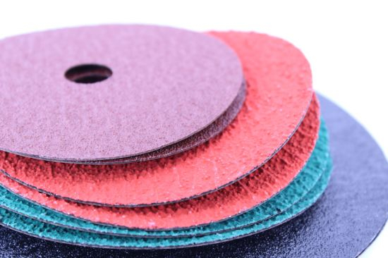 GC Abrasives 5" x 7/8" Premium 50 Grit Ceramic Resin Fiber Discs