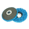 4 1/2” x 7/8” Quick Easy Strip and Clean Discs, Paint and Rust Remover Stripper for Angle Grinder, Silicon Carbide Abrasive Wheel, Blue Black Purple Assortment