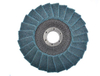 Surface Conditioning Grinding, Sanding, and Polishing Flap Discs T29, 4-1/2" x 7/8", Blue (Fine)