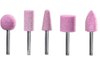 W Type Mounted Points with Pink Aluminum Oxide