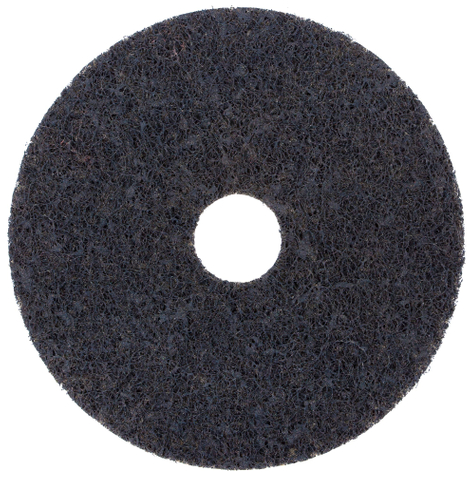 4-1/2in x 7/8in Finish Duty Surface Conditioning Center Hole Hook & Loop Disc, MED