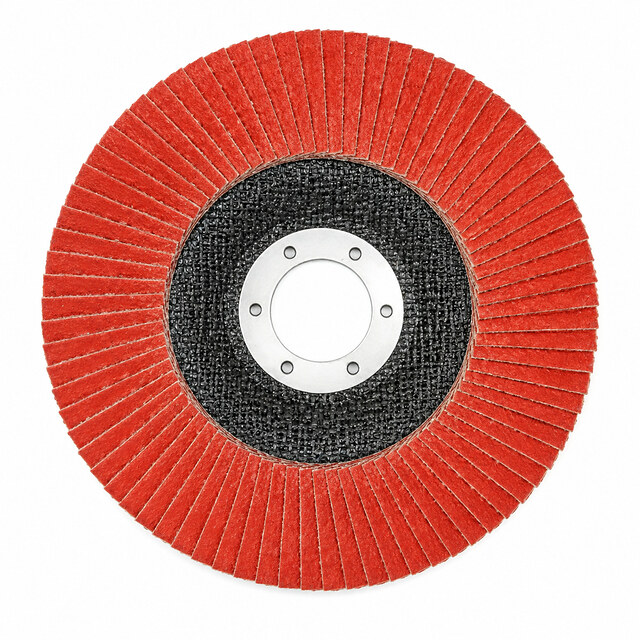High-Performance Ceramic Flap Disc 125 mm – 60 Grit for Metal Grinding