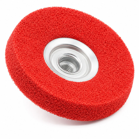 5" Non-Woven Abrasive Wheel 5/8"-11 | Threaded Surface Conditioning Wheel
