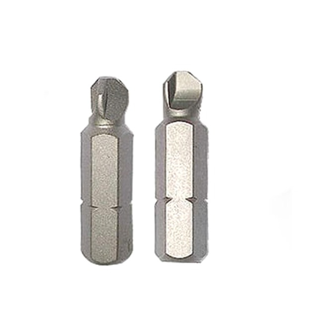 Torq-Set Security Screwdriver Bits with Hex Shank