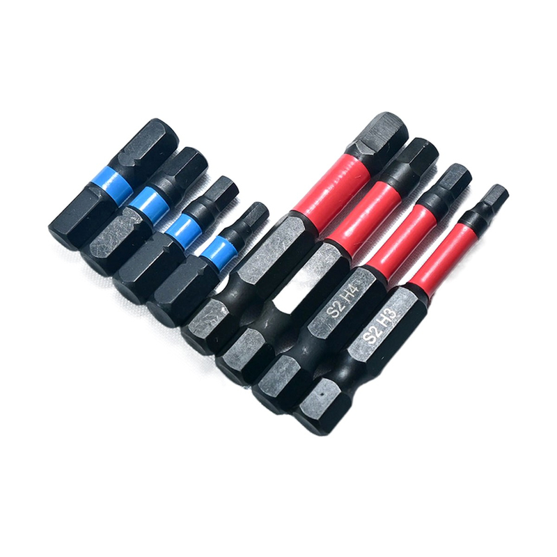 S2 steel Hex impact screwdriver bits for industrial fastening