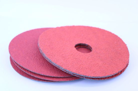 GC Abrasives 5" x 7/8" Premium 50 Grit Ceramic Resin Fiber Discs