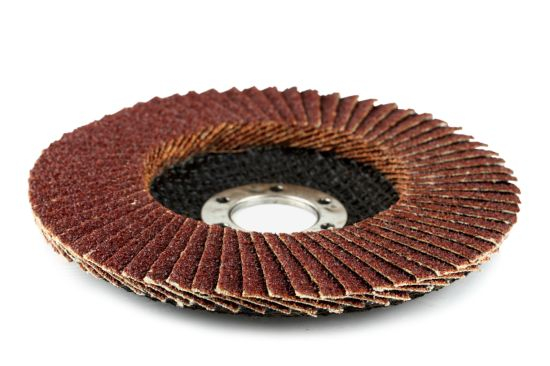 Flap Grinding Discs │ brown │ Ø 125 mm │ Mixpack (5 x grain 40/60/80/120 each) │ Standard │ Fan Discs │ Sanding Sheets