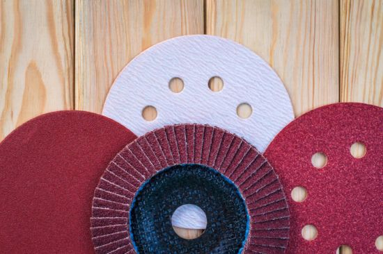 GC Abrasives 5-Inch 8-Hole Sanding Disc Hook and Loop Abrasive Sandpaper Pads