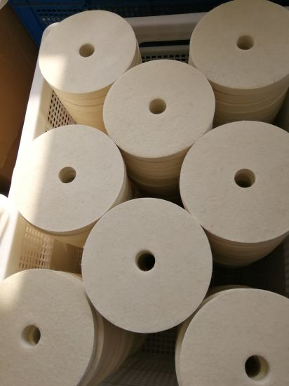 100%Wool 3mm Thickness Wool Felt Polishing Disc