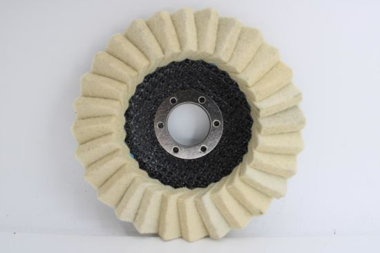 125X12mm Felt Wheelswith Inner Hole Wool Wheel