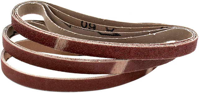 Fabric sanding belts, grain 40/60/80/120/180/240, compatible with belt files, sandpaper, sanding belt