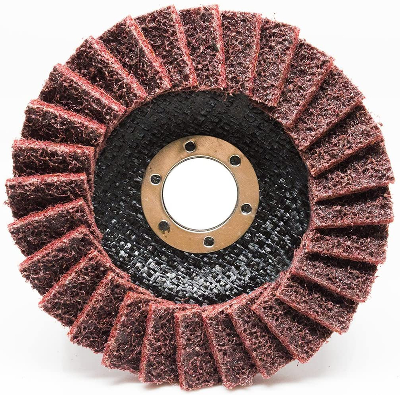 4-1/2in x 5/8in-11 Type 27 Grind Duty Surface Conditioning Flap Disc, CRS