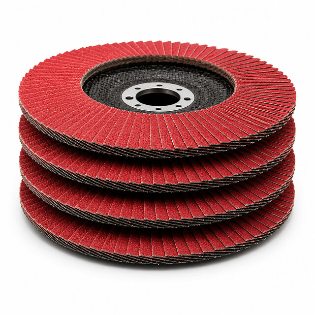 High-Performance Ceramic Flap Disc 125 mm – 60 Grit for Metal Grinding