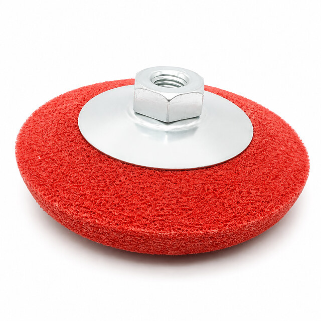 5" Non-Woven Abrasive Wheel 5/8"-11 | Threaded Surface Conditioning Wheel