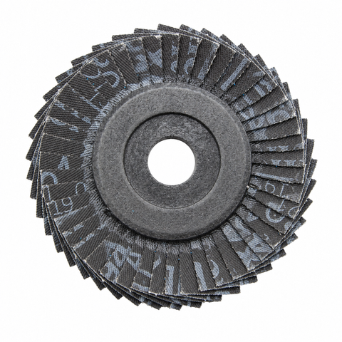 Premium 4 Inch Flexible Radial Flap Disc – Korea Style Calcined Aluminum Oxide Mop for Metal Polishing & Surface Finishing