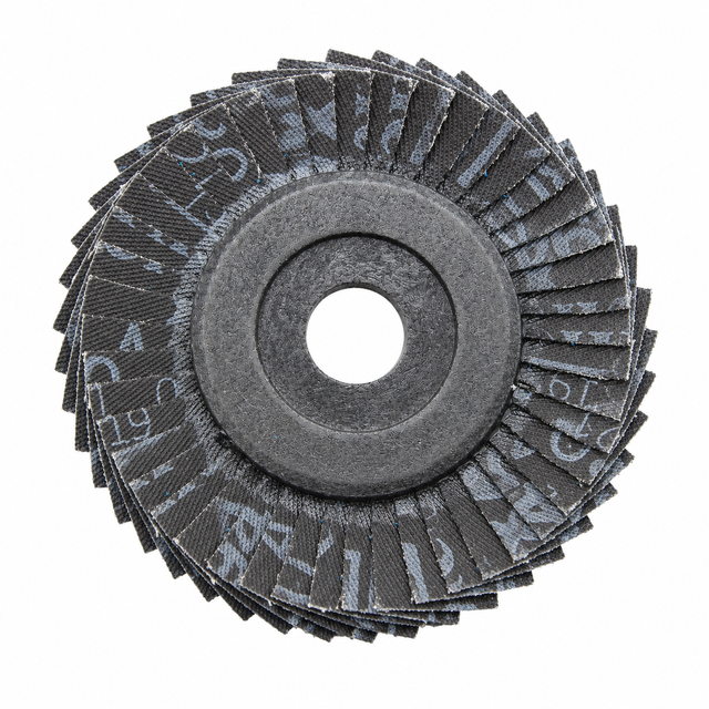 Premium 4 Inch Flexible Radial Flap Disc – Korea Style Calcined Aluminum Oxide Mop for Metal Polishing & Surface Finishing