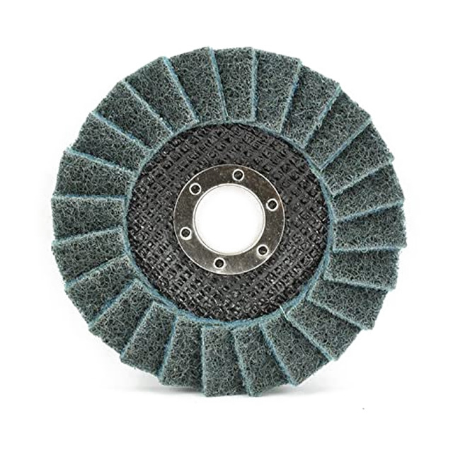 Coarse surface conditioning flap disc for rust and oxidation removal