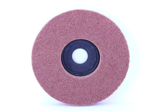Non Woven Abrasive disc Grinding Polishing Wheel Sanding Abrasive Disc For Stainless Steel,Copper,Aluminum And Other Metal Polishing 4"