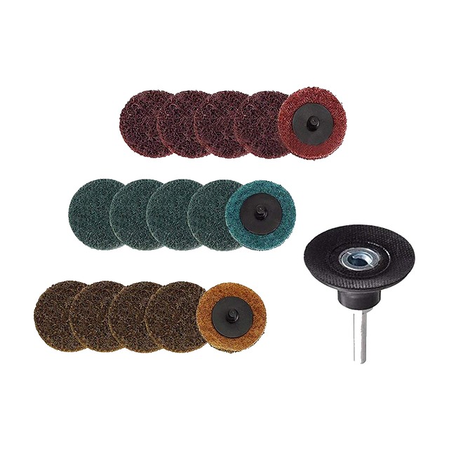 3 inch brown coarse non woven surface conditioning disc