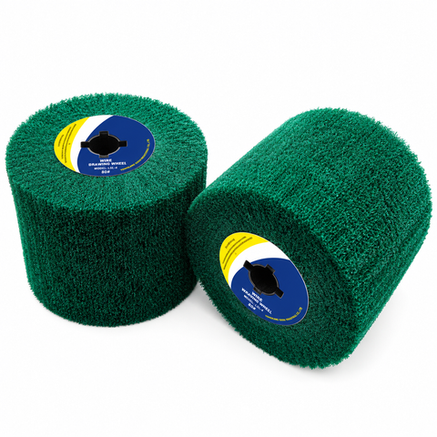 non woven wire drawing wheel for metal finishing