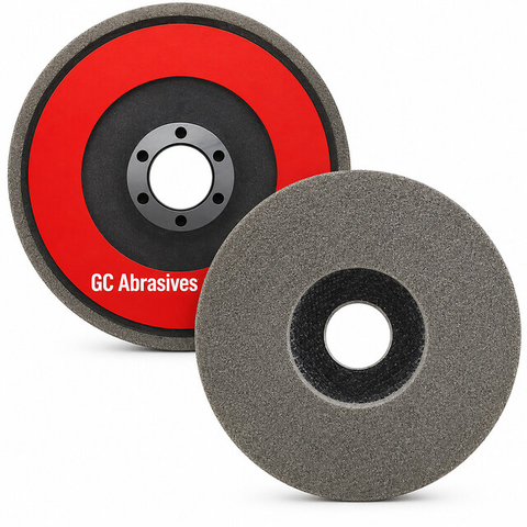 Unitized Fiberglass Backed Disc | Type 27 Non-Woven Deburring Disc