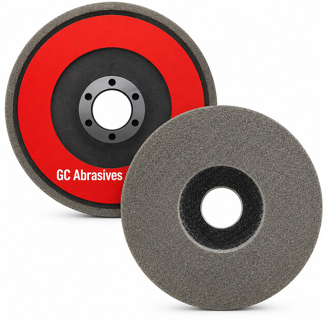 Unitized Fiberglass Backed Disc | Type 27 Non-Woven Deburring Disc